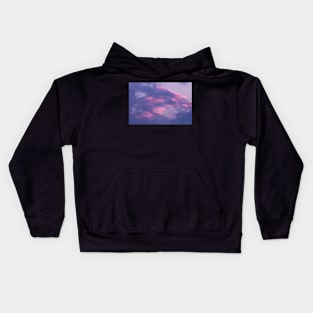 Purple and Pink Sky Kids Hoodie